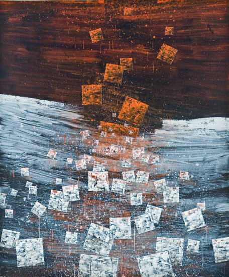 Cycle, 2011, oil on canvas, 36 x 30 inches