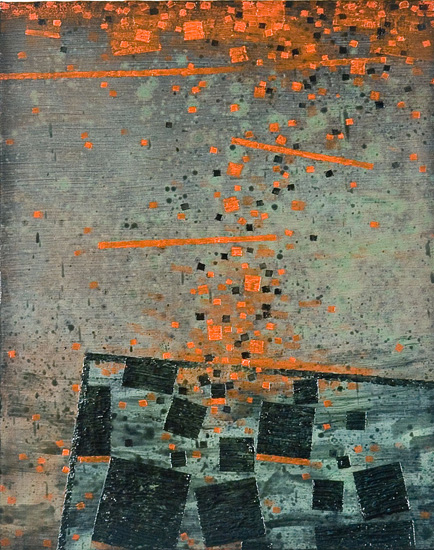 Escape, 2009, oil on canvas, 15 x 12 inches