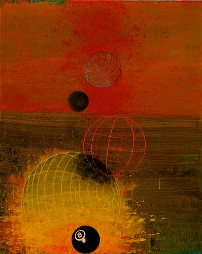 Logos, 2005, oil on canvas, 45 x 36 inches