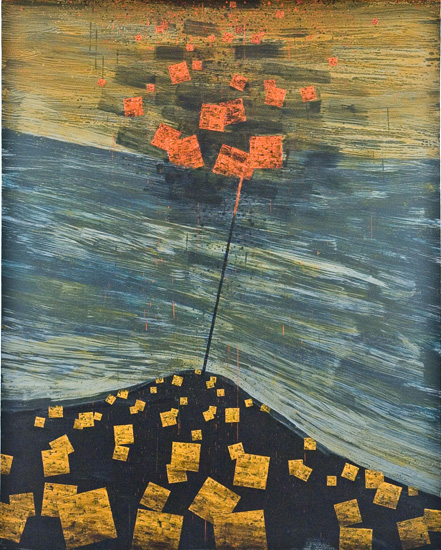 Passage, 2011, oil on canvas, 60 x 48 inches