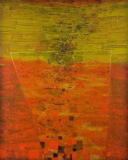 Prediction, 2008, oil on canvas, 60 x 48 inches