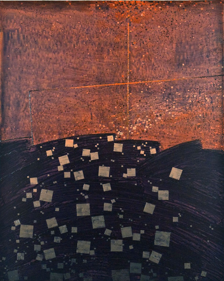 Release, 2009, oil on canvas, 45 x 36 inches