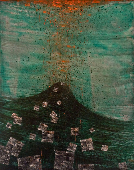 Ripple, 2010, oil on canvas, 22.5 x 18 inches