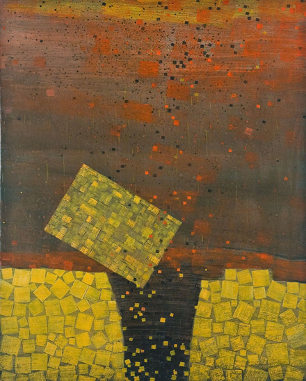 Rise and Fall, 2008, oil on canvas, 30 x 24 inches