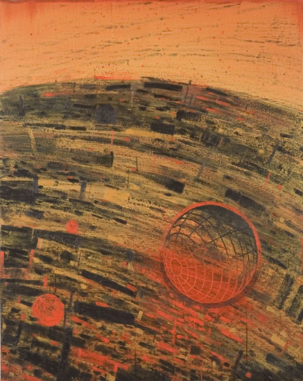 Scenario, 2008, oil on canvas, 30 x 24 inches